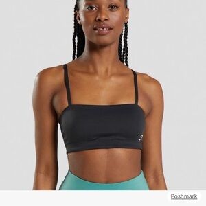 Gymshark Bandeau Sports Bra size small w/ pads